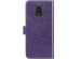 Kleeblumen Klapphülle Redmi Note 9 Pro / 9S - Violett