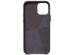 Decoded Dual Leather Backcover für das iPhone 12 (Pro) - Schwarz