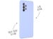 Accezz Liquid Silikoncase Samsung Galaxy A52(s) (5G/4G) - Lila