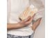 Selencia Maya Fashion Backcover Samsung Galaxy A41 - Marble Sand