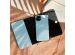 Selencia Clutch Klapphülle aus Leder mit herausnehmbarem Case iPhone 12 Mini