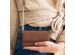 Selencia Clutch Klapphülle aus Leder mit herausnehmbarem Case iPhone 12 Mini