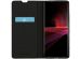 iMoshion Slim Folio Klapphülle Sony Xperia 1 III - Dunkelblau