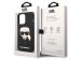 Karl Lagerfeld Karl's Head Liquid Silikonhülle MagSafe iPhone für das 14 Pro - Schwarz