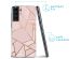 iMoshion Design Hülle für das Samsung Galaxy S21 FE - Pink Graphic