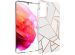 iMoshion Design Hülle für das Samsung Galaxy S21 FE - White Graphic