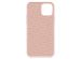 Valenta Luxe Leather Backcover für das iPhone 12 (Pro) - Rosa