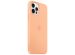 Apple Silikon-Case MagSafe iPhone 12 (Pro) - Cantaloupe