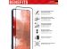 Displex Bildschirmschutzfolie Real Glass Full Cover Fingerprint Sensor für das Samsung Galaxy S21 Plus