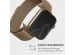 Burga Mailändische armband für das Apple Watch Series 1-9 / SE / Ultra (2) - 42/44/45/49mm - Gold