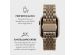 Burga Edelstahlarmband für das Apple Watch Series 1-9 / SE / Ultra (2) - 42/44/45/49mm - Chic Royal - Gold