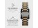 Burga Edelstahlarmband für das Apple Watch Series 1-9 / SE - 38/40/41mm - All eyes on me - Gold & Silber