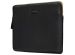 dbramante1928 ﻿Paris Sleeve - Laptop Hülle 13 Zoll - Laptop Sleeve - Echtes Leder - MacBook Pro 13 Zoll / Air 13 Zoll - Night Black