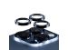 PanzerGlass Kameraprotektor Hoop Optic Rings für das iPhone 15 Pro / 15 Pro Max - Blue Metal