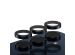 PanzerGlass Kameraprotektor Hoop Optic Rings für das Samsung Galaxy A55 - Black