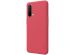Nillkin Super Frosted Shield Case für das OnePlus Nord CE 5G - Rot