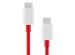 OnePlus Original USB-C-zu-USB-C-Kabel 12A – 120 Watt – 1 Meter – Rot