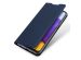 Dux Ducis Slim TPU Klapphülle für das Samsung Galaxy A22 (5G) - Dunkelblau