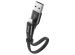 Baseus Nimble Series USB-A-zu-Lightning-Kabel extra kurz – 23 Zentimeter – Schwarz