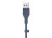 Belkin Boost↑Charge™ USB-A- auf Lightning-Kabel aus Silikon - 1 Meter - Blau