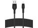 Belkin ﻿Boost↑Charge™ USB-A-zu-Lightning-Kabel aus geflochtenem Silikon - 2 Meter - Schwarz