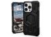 UAG Monarch Backcover MagSafe für das iPhone 14 Pro - Carbon Fiber