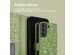 iMoshion Design Klapphülle für das Samsung Galaxy S21 FE - Green Flowers