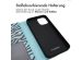 iMoshion Design Klapphülle für das iPhone 14 - Black Blue Stripes