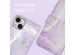 iMoshion Design Klapphülle für das iPhone 14 - Purple Marble