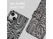 iMoshion Design Klapphülle für das iPhone 14 - Black And White