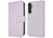 iMoshion Design Klapphülle für das Samsung Galaxy S23 FE - White Daisy