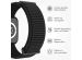 iMoshion Nylon-Armband⁺ für die Apple Watch Series 1-9 / SE - 38/40/41 mm - Schwarz