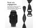 iMoshion Silikonband⁺ für die Apple Watch Series 1-9 / SE - 38/40/41 mm - Schwarz - Größe S/M