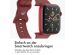 iMoshion Silikonband⁺ für die Apple Watch Series 1-9 / SE - 38/40/41 mm - Wine - Größe S/M
