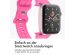 iMoshion Silikonband⁺ für die Apple Watch Series 1-9 / SE / Ultra (2) - 42/44/45/49 mm - Barbie Pink - Größe M/L
