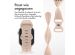 iMoshion Silikonband⁺ für die Apple Watch Series 1-9 / SE / Ultra (2) - 42/44/45/49 mm - Sand Pink - Größe M/L