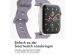 iMoshion Silikonband⁺ für die Apple Watch Series 1-9 / SE / Ultra (2) - 42/44/45/49 mm - Lavender - Größe M/L