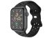 iMoshion Sportarmband⁺ für die Apple Watch Series 1-9 / SE - 38/40/41 mm - Größe S/M - Schwarz