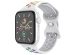 iMoshion Sportarmband⁺ für die Apple Watch Series 1-9 / SE - 38/40/41 mm - Größe S/M - White Rainbow