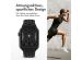 iMoshion Sportarmband⁺ für die Apple Watch Series 1-9 / SE / Ultra (2) - 42/44/45/49 mm - Größe S/M - Schwarz