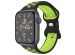 iMoshion Sportarmband⁺ für die Apple Watch Series 1-9 / SE / Ultra (2) - 42/44/45/49 mm - Größe M/L - Black Volt