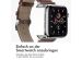 iMoshion Leder-Krokodilarmband für die Apple Watch Series 1-9 / SE - 38/40/41 mm - Braun