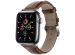 iMoshion Leder-Krokodilarmband für die Apple Watch Series 1-9 / SE / Ultra (2) - 42/44/45/49 mm - Braun