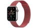 iMoshion Mailändische Magnetarmband für die Apple Watch Series 1-9 / SE - 38/40/41 mm - Größe S - Rot