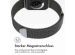 iMoshion Mailändische Magnetarmband für die Apple Watch Series 1-9 / SE / Ultra (2) - 42/44/45/49 mm - Größe S - Space Gray