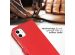 Selencia Echtleder Klapphülle Rot für das iPhone 11
