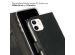 Selencia Echtleder Klapphülle für das iPhone 12 Mini - Schwarz