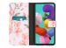 iMoshion Design TPU Klapphülle für das Samsung Galaxy A51 - Blossom Watercolor