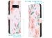 iMoshion Design TPU Klapphülle für das Samsung Galaxy S10 - Blossom Watercolor