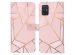 iMoshion Design TPU Klapphülle Samsung Galaxy A71 - Pink Graphic
